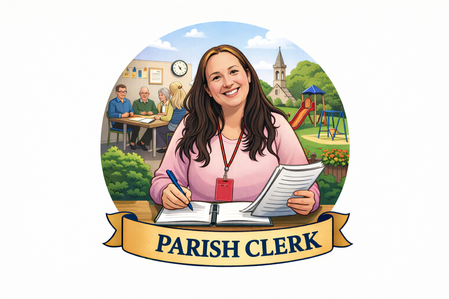 An image of the Parish Clerk